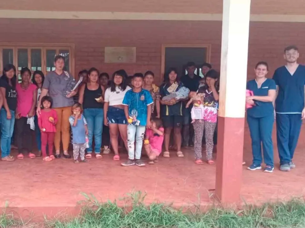 En la Escuela Bilingüe de la Aldea Ysyry