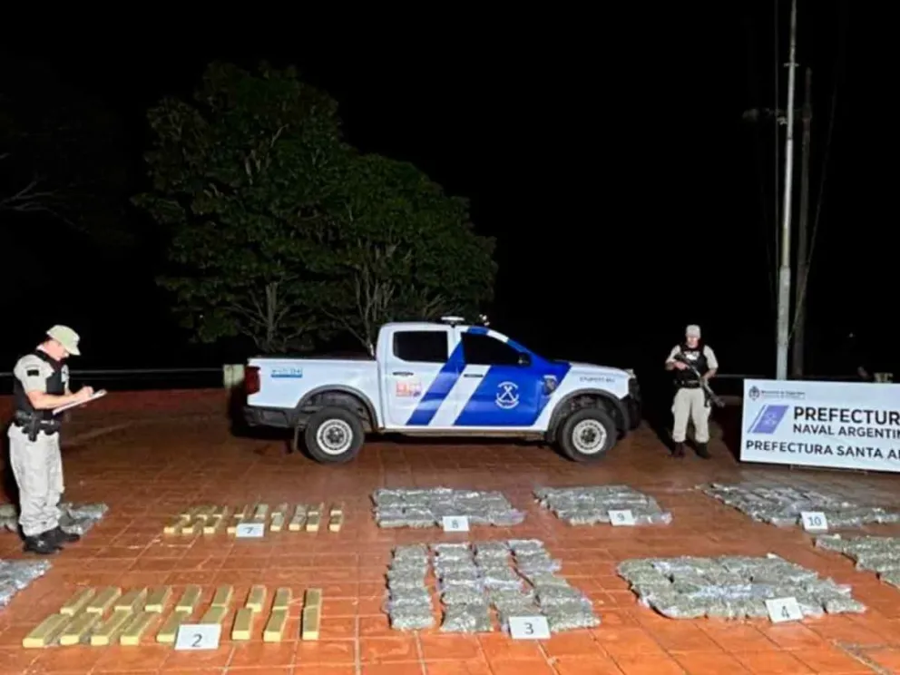 Cargamento ilícito de más de 168 kilos