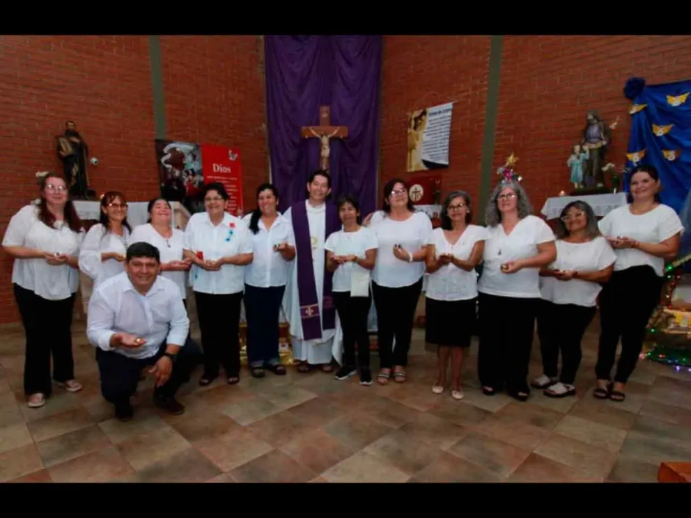 El Padre José Ferreyra presidió la Misa