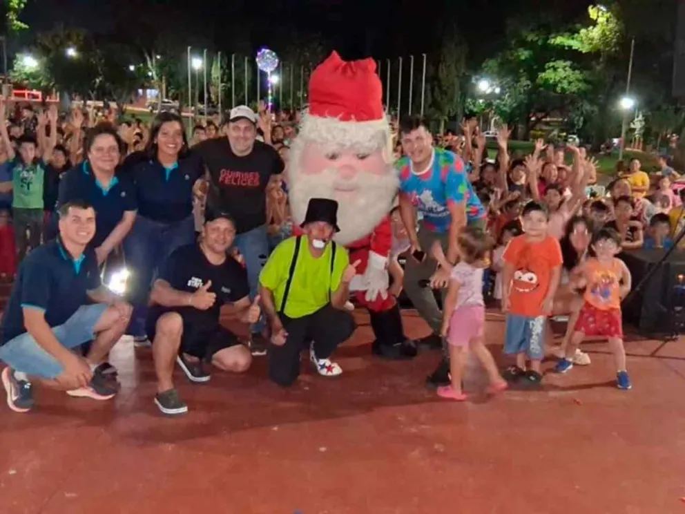 Llevó alegría a las familias