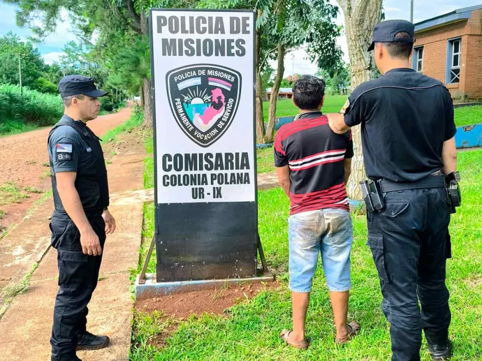 Detención del presunto autor