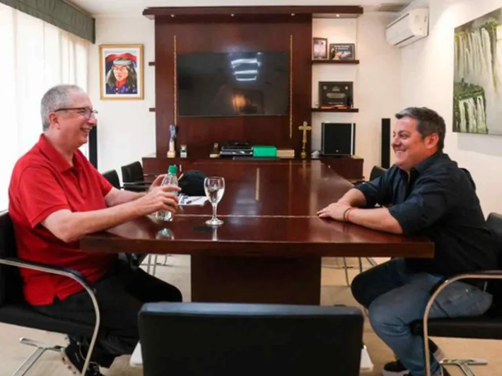 Hugo Passalacqua se reunió con Héctor Llera