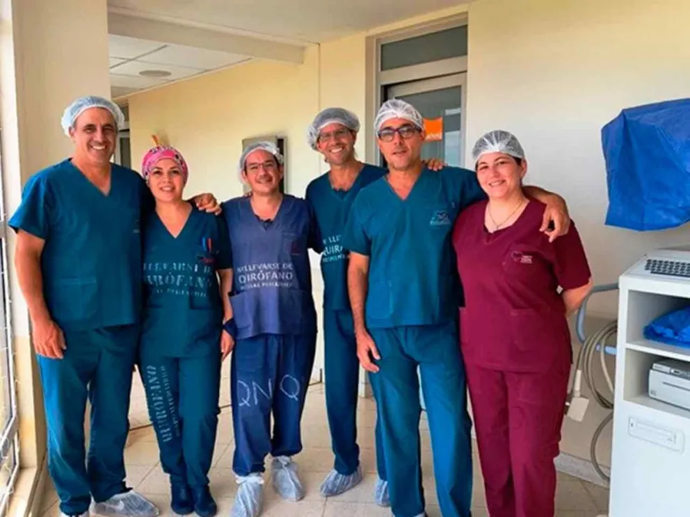 Participaron especialistas del Hospital Gutiérrez