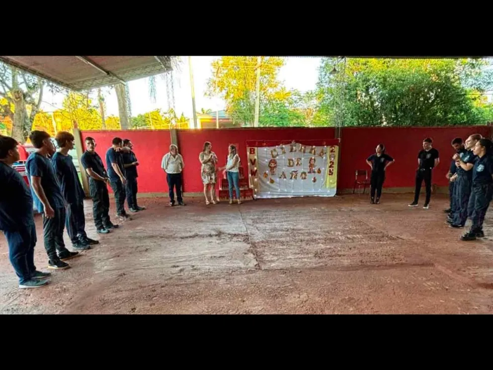 Destacaron el trabajo de los integrantes del cuartel