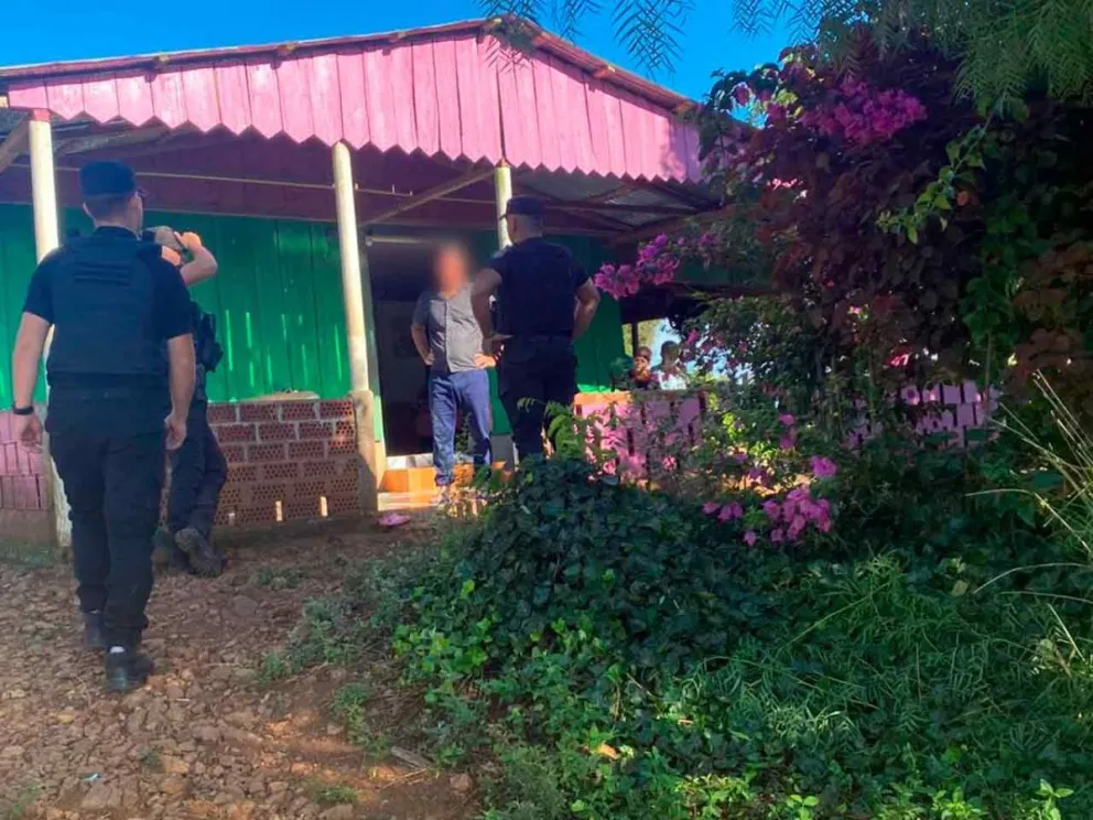 Vivienda donde ocurrió el hecho