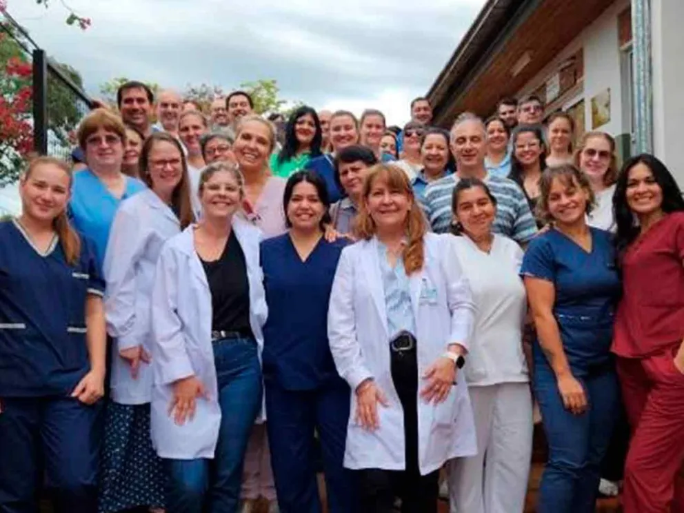 Profesionales del nosocomio