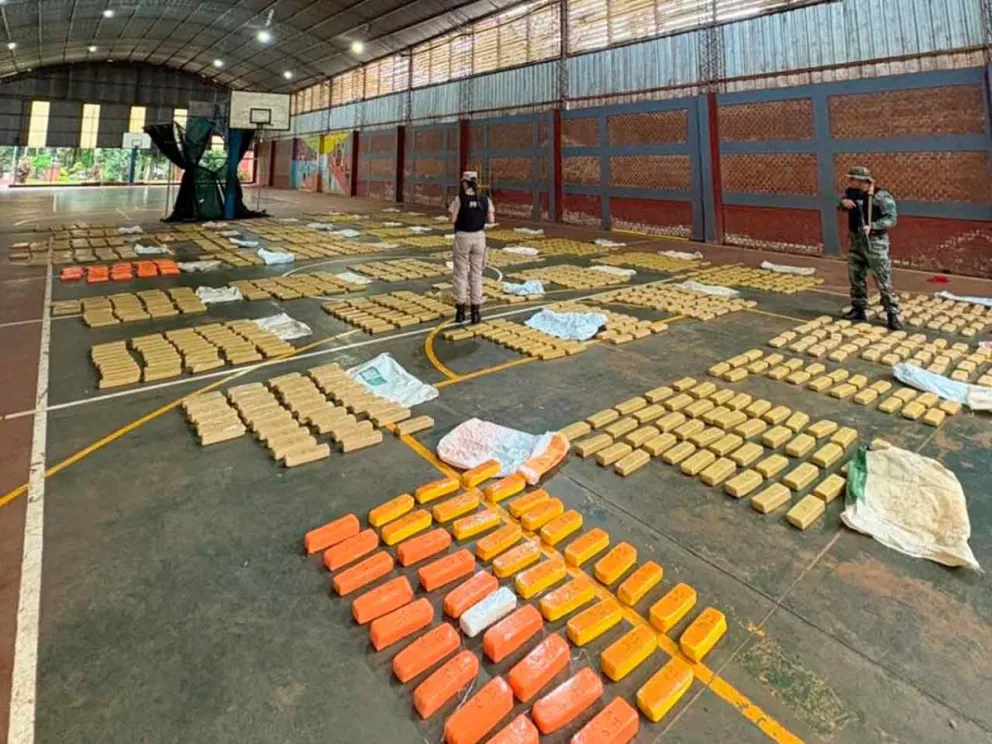 Millonario cargamento