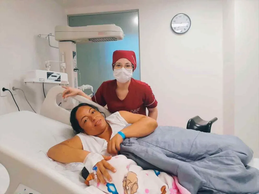 El nacimiento se produjo a las 6:20