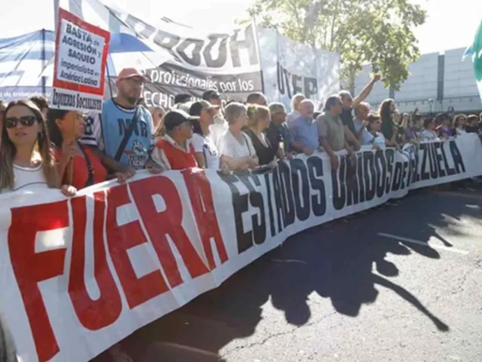 Para repudiar la intervención de ese país