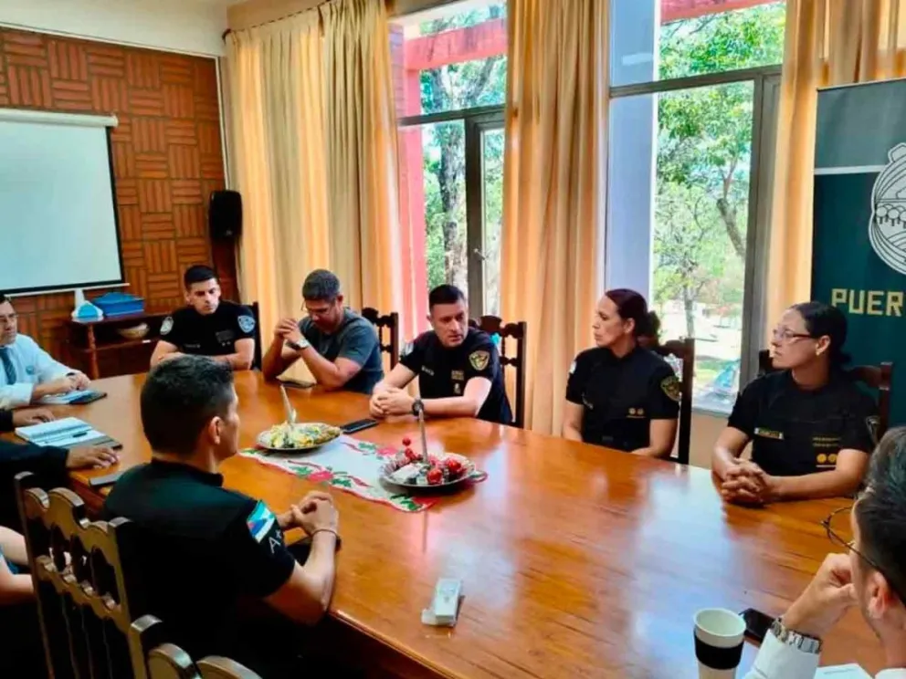 Carlos Koth encabezó la reunión interinstitucional