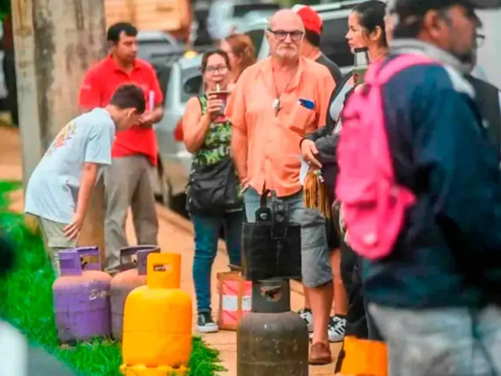 Con garrafas de 10 kilos a  $11.500