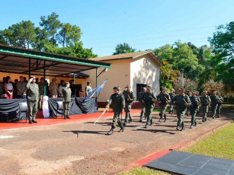 Ceremonia en la Plaza de Armas de la Unidad