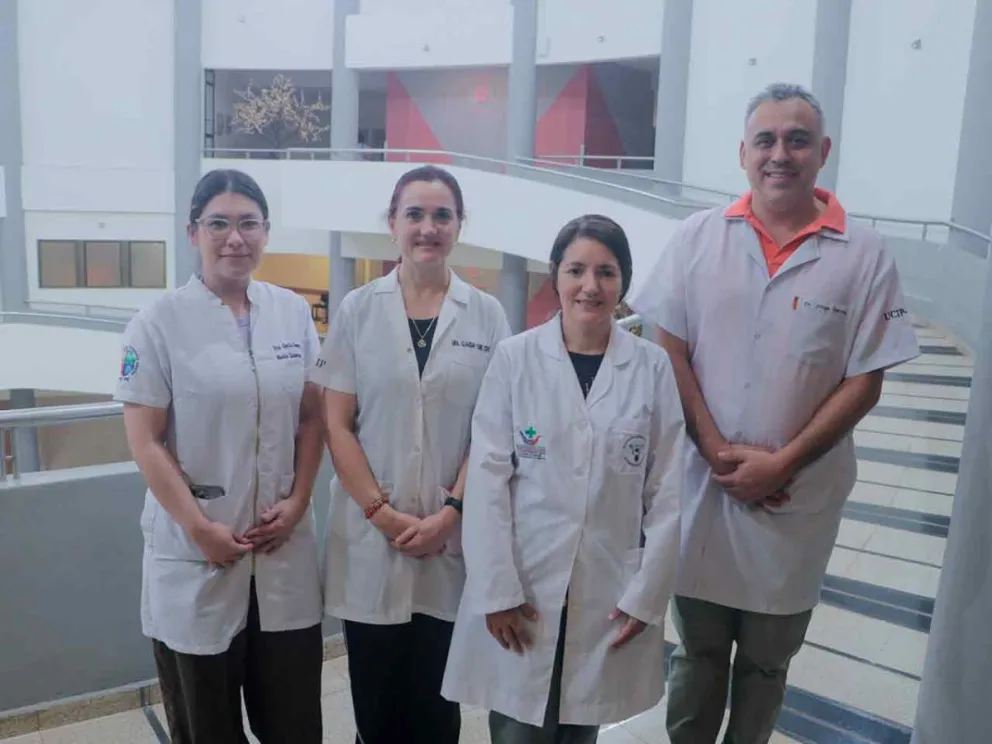 Delegación paraguaya de médicos rotantes