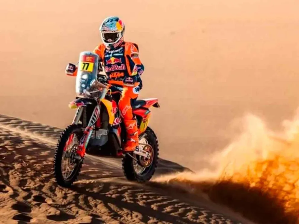  Está 2º a 56 segundos de la punta