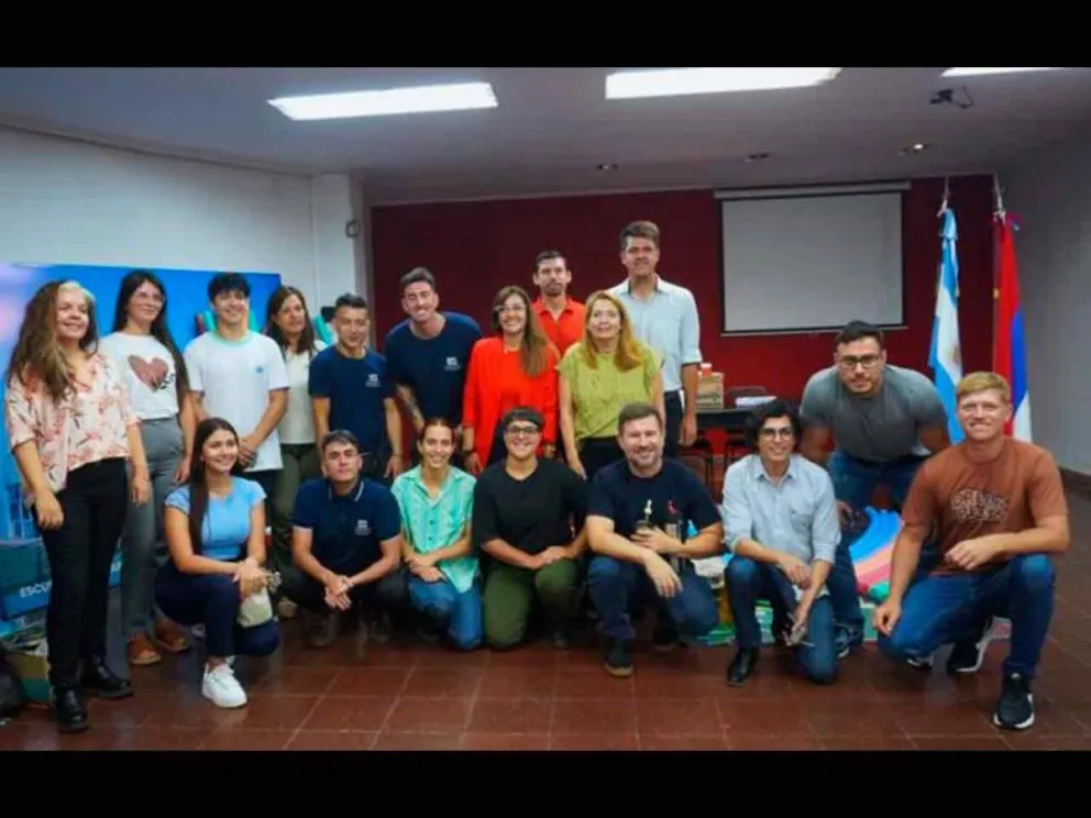 Ramiro Aranda encabezó el lanzamiento oficial