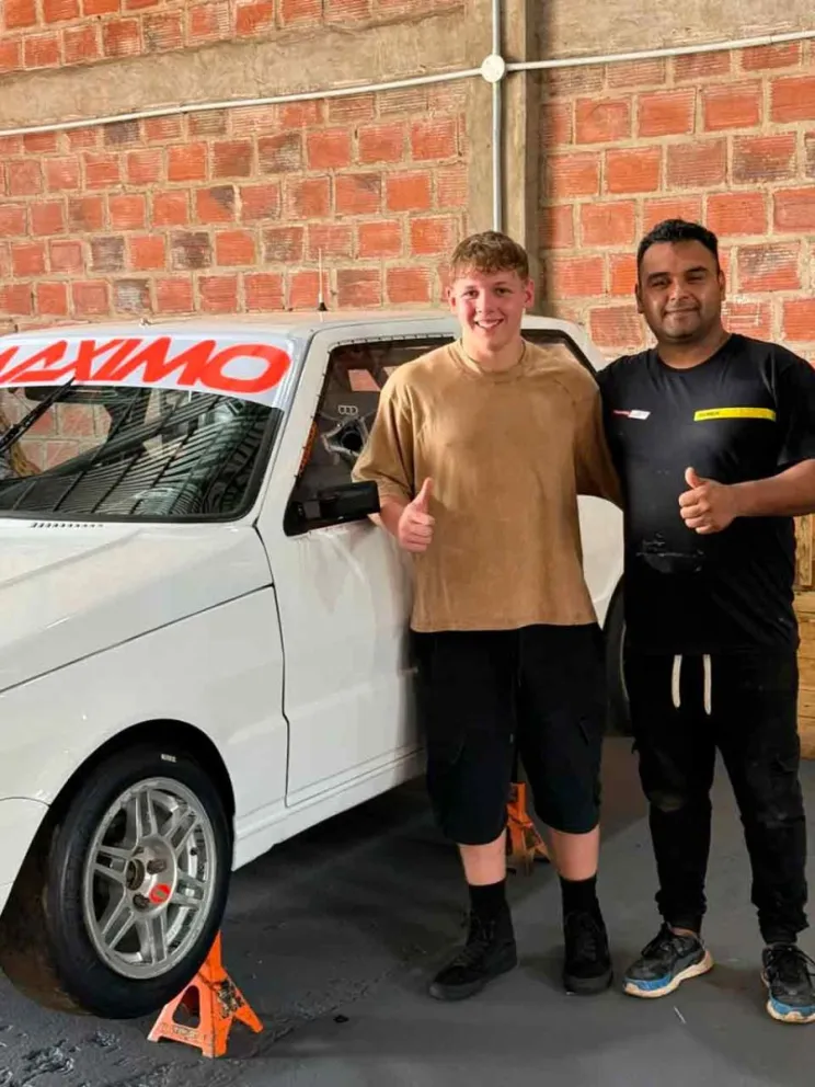 Máximo Stepaniuk y Enrique Valdez