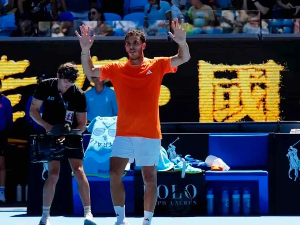 Francisco Cerúndolo venció a Zhizhen Zhang