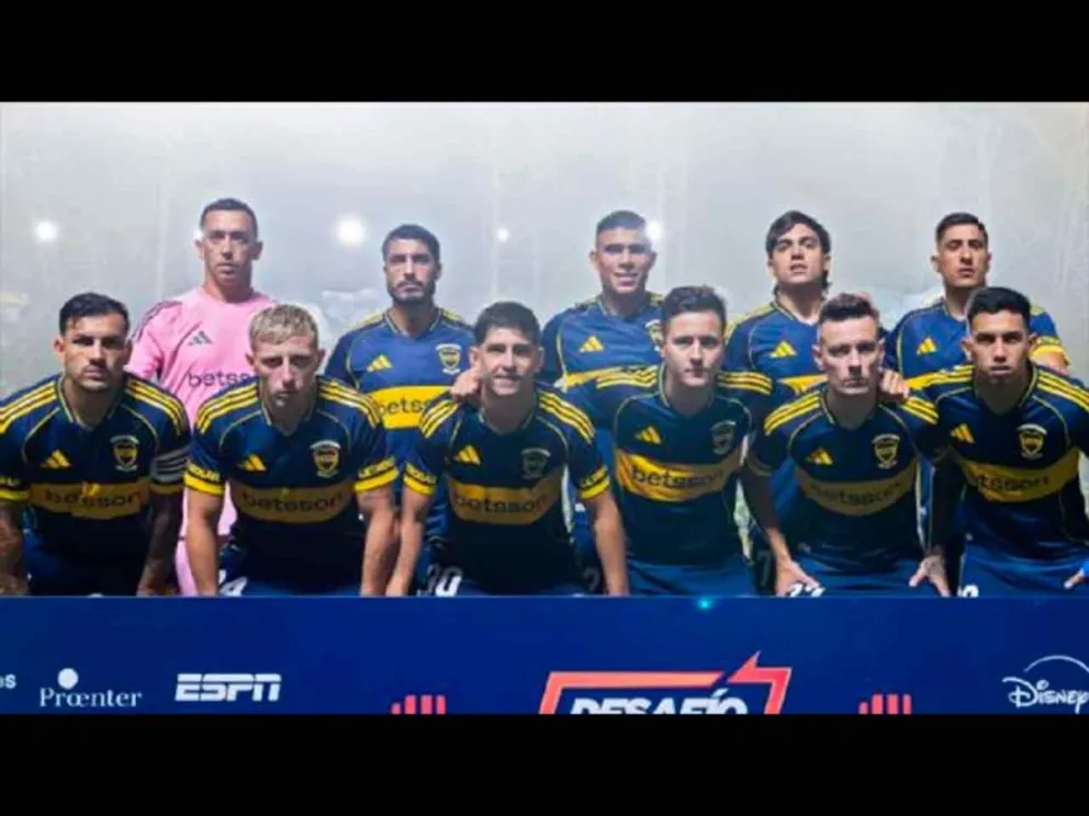 El plantel del Xeneize