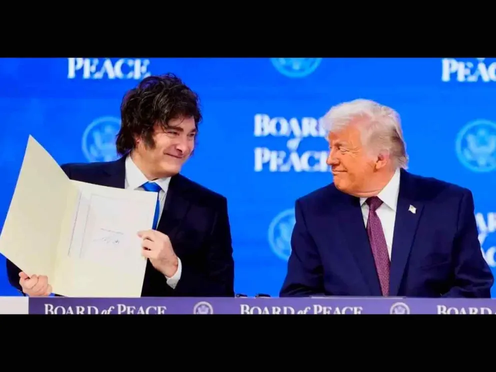 Javier Milei y Donald Trump