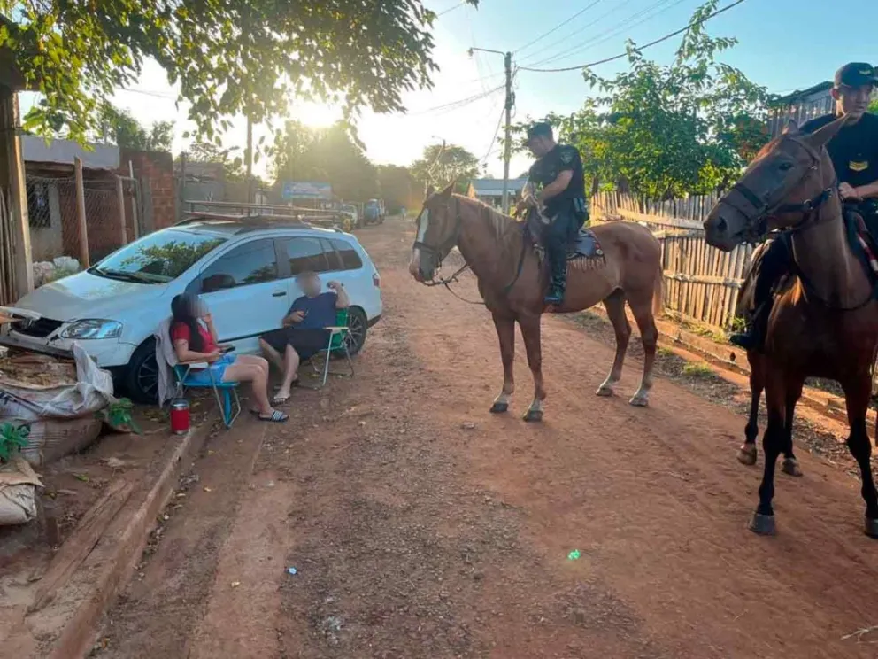Controles simultáneos en barrios, áreas rurales y rutas 