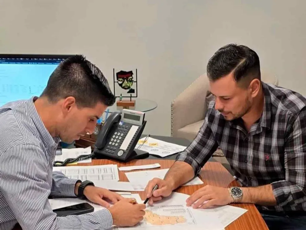 Nicolás Mazal Bazán y Cristhian Becker