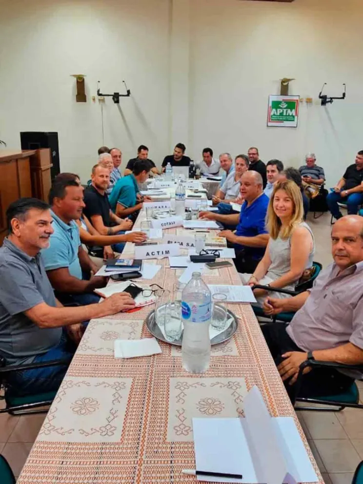 López Sartori presidió la reunión