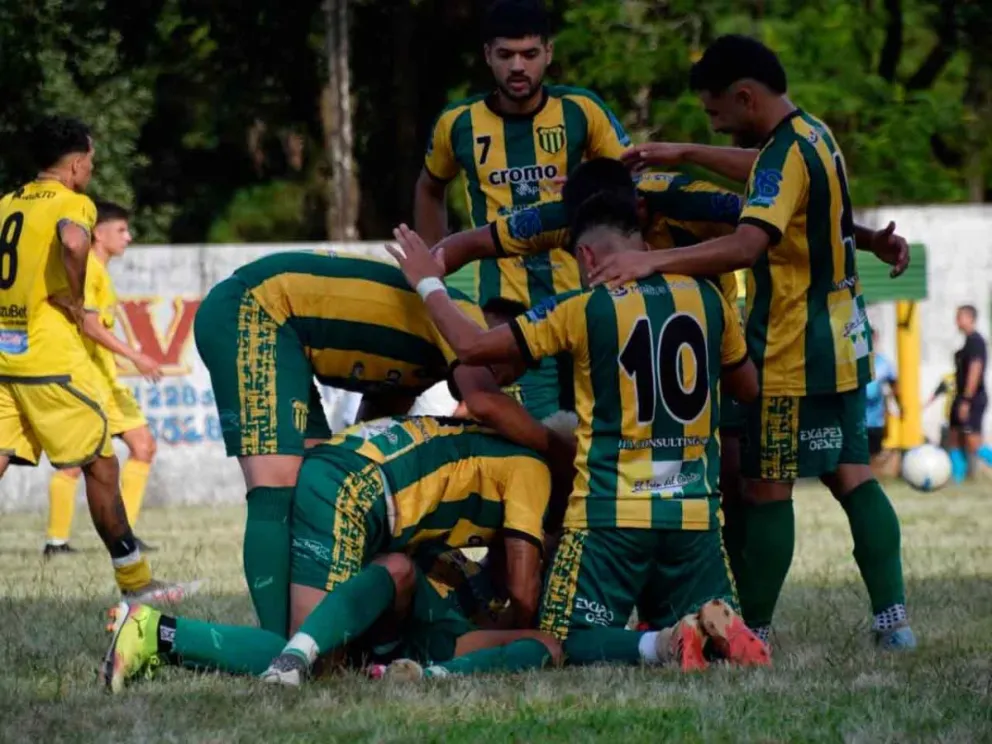 Festejando el triunfo