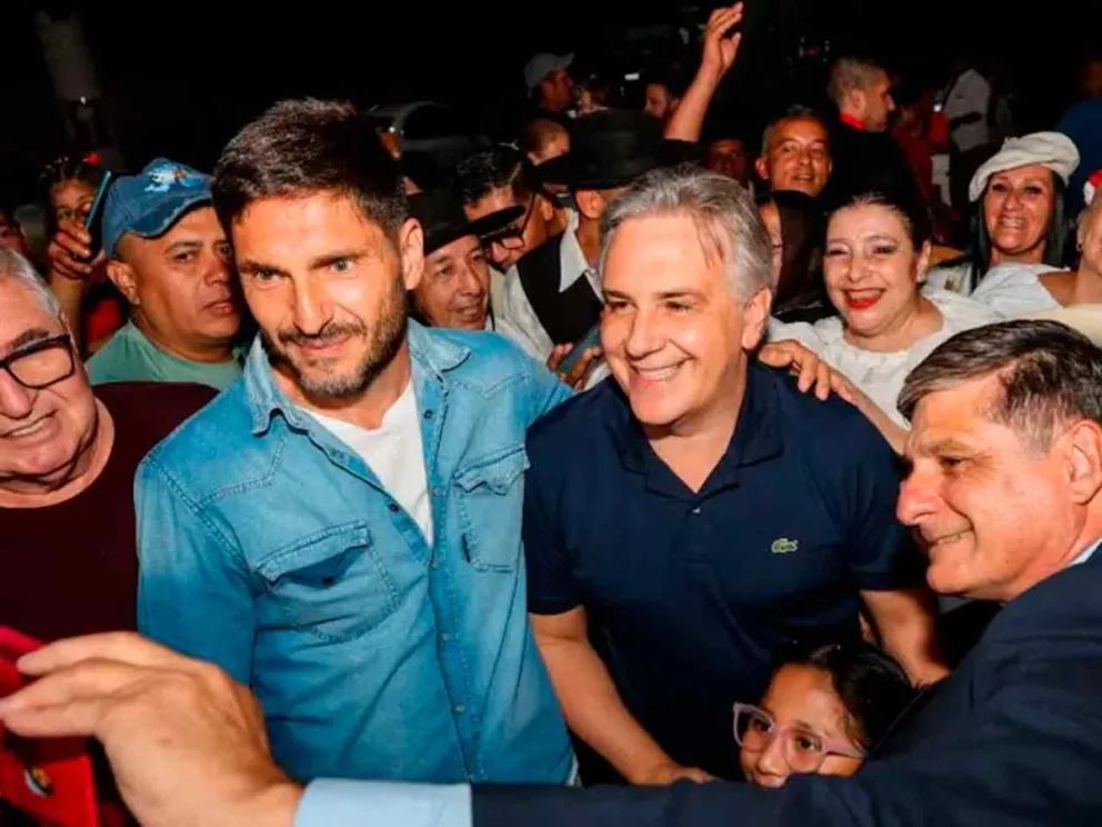 Maximiliano Pullaro y Martín Llaryora