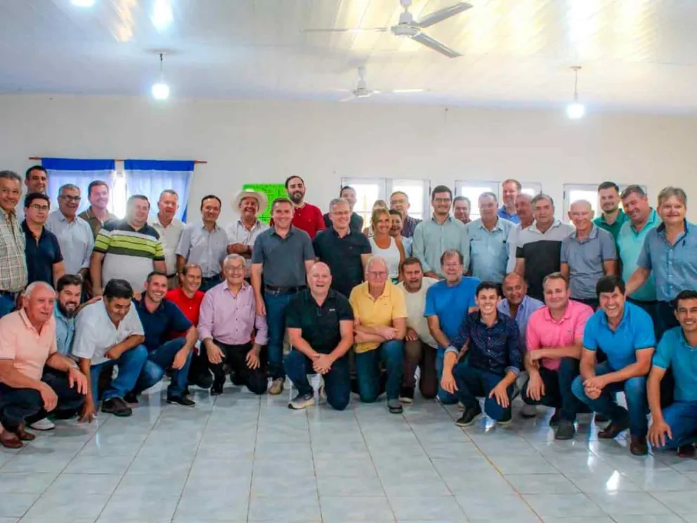 Intendentes presentes en la asamblea del consor 