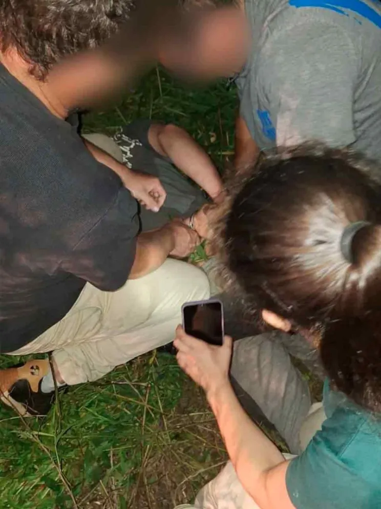 Reducido y aprehendido por los uniformados