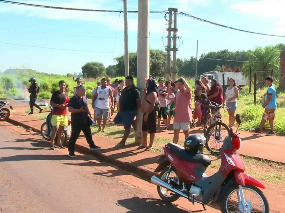 Manifestación barrial por el agua como derecho humano vital