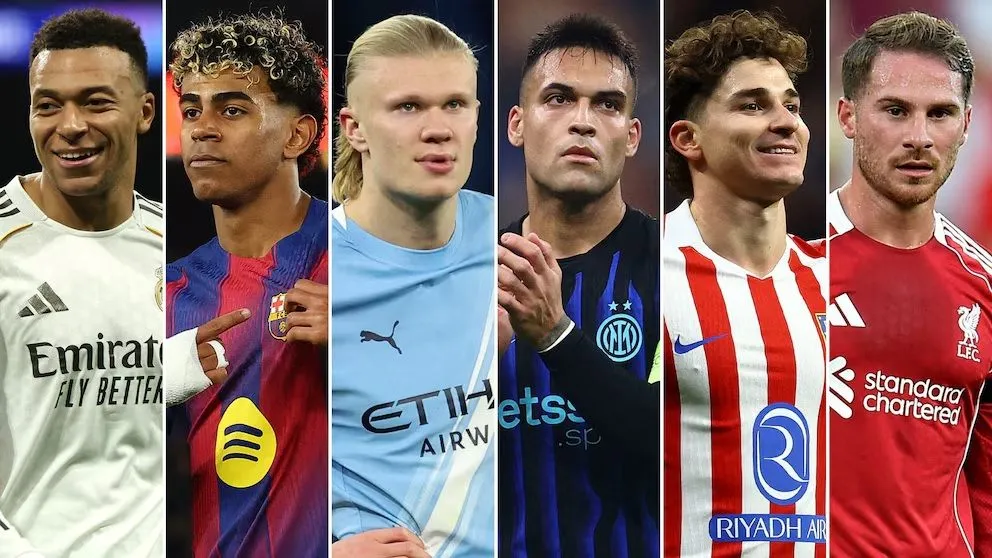 Figuras destacadas del fútbol europeo 