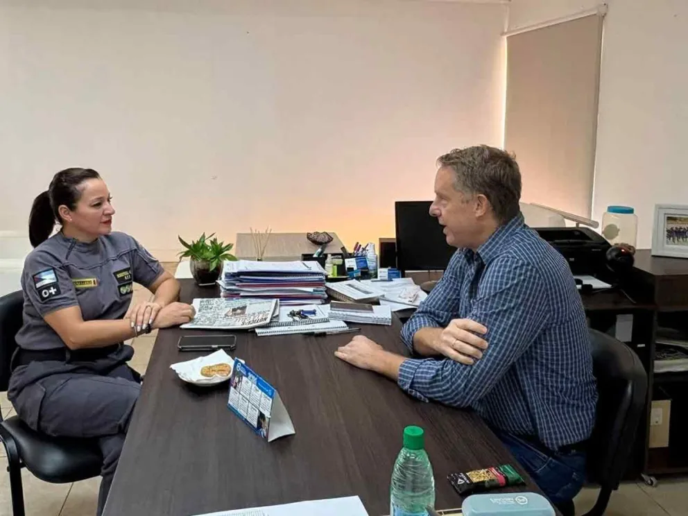 Lisandro Benmaor se reunió con Valeria Mereles