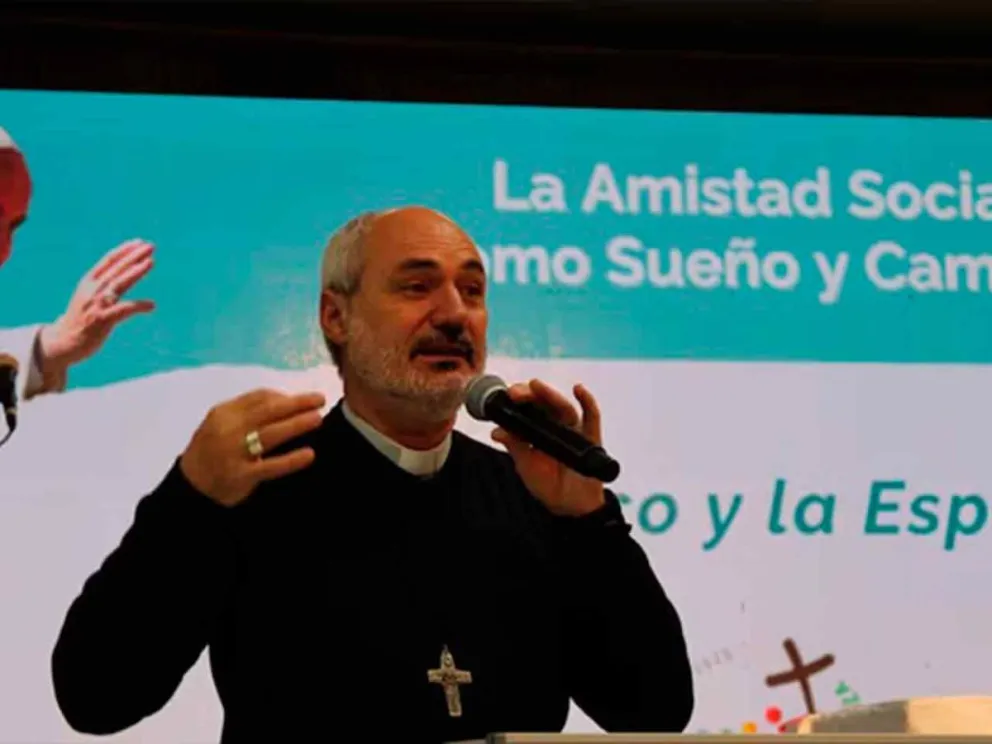 Monseñor Dante Braida, titular de la Comisión Episcopal de Pastoral Social