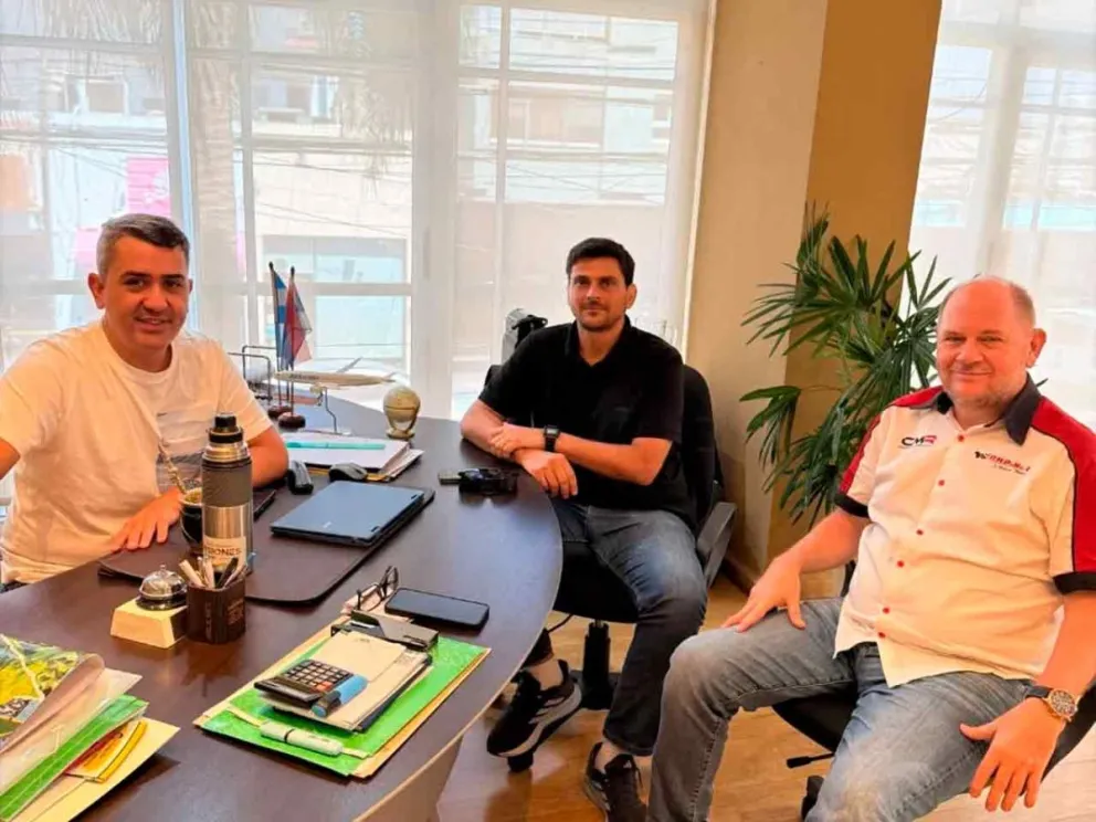 Da Luz y Pernigotti se reunieron con Arrúa