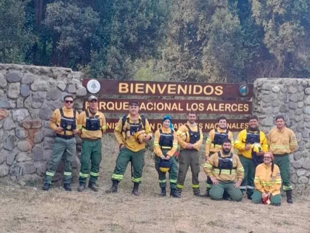 Realizaron tareas de control de fuego, enfriamiento  y prevención