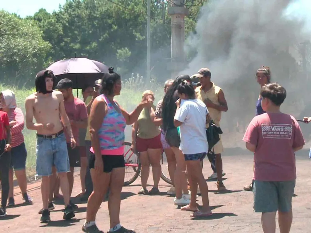 Realizaron un corte de ruta