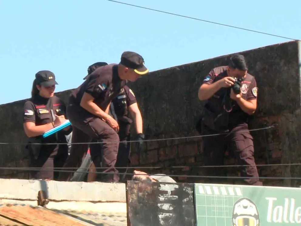 Intervino la Policía Científica 