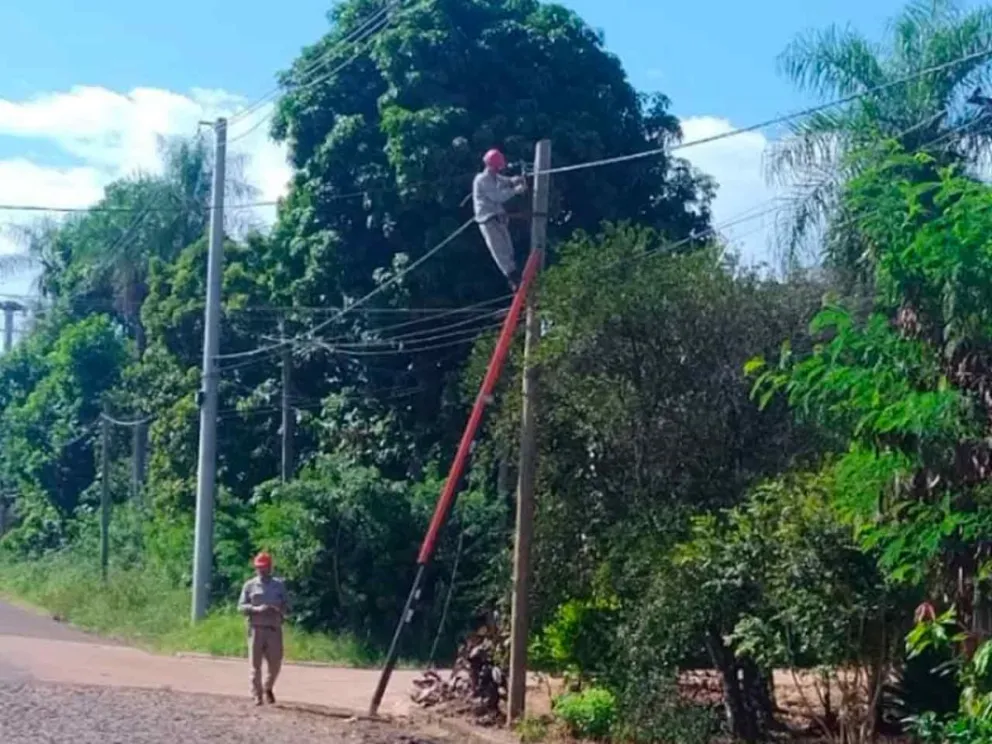 Reemplazo de postes de madera por hormigón