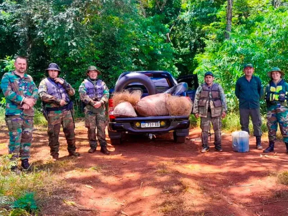 Incluyó patrullajes acuáticos y terrestres