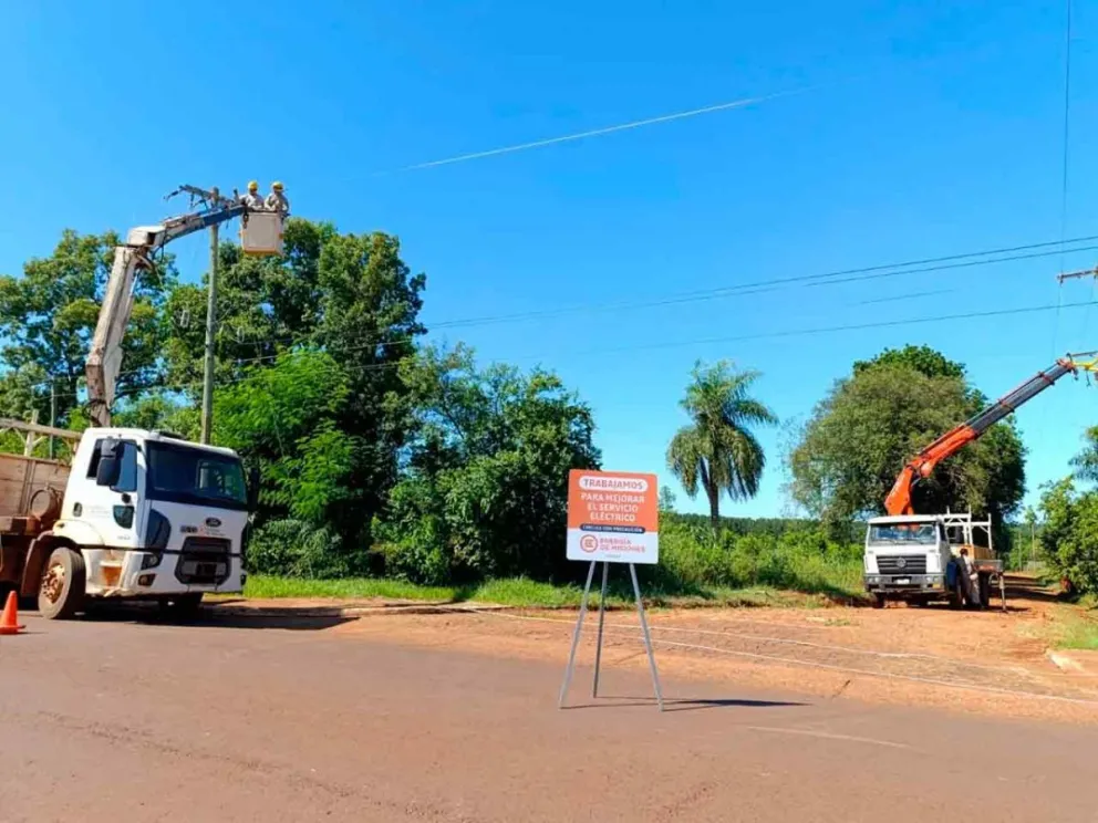 Tareas de ampliación de la infraestructura eléctrica 