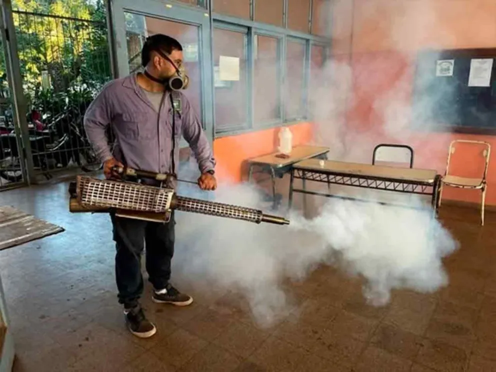 Tareas de fumigación