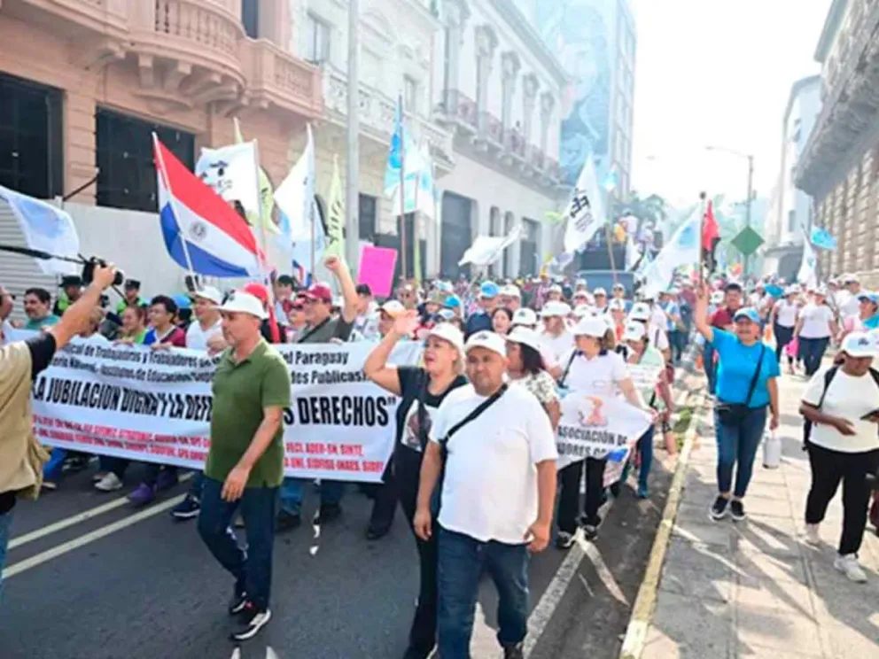Movilización contra el polémico  proyecto