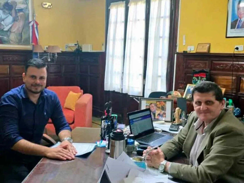 Cristian Becker y Adolfo Safrán