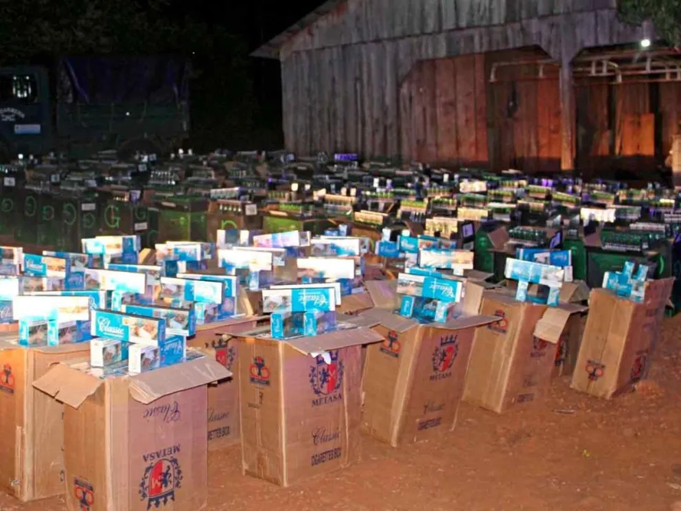 Millonario cargamento