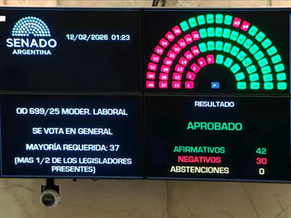 El texto definitivo se conoció pasadas las 00:30