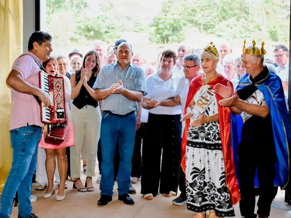 Momento de la inauguración