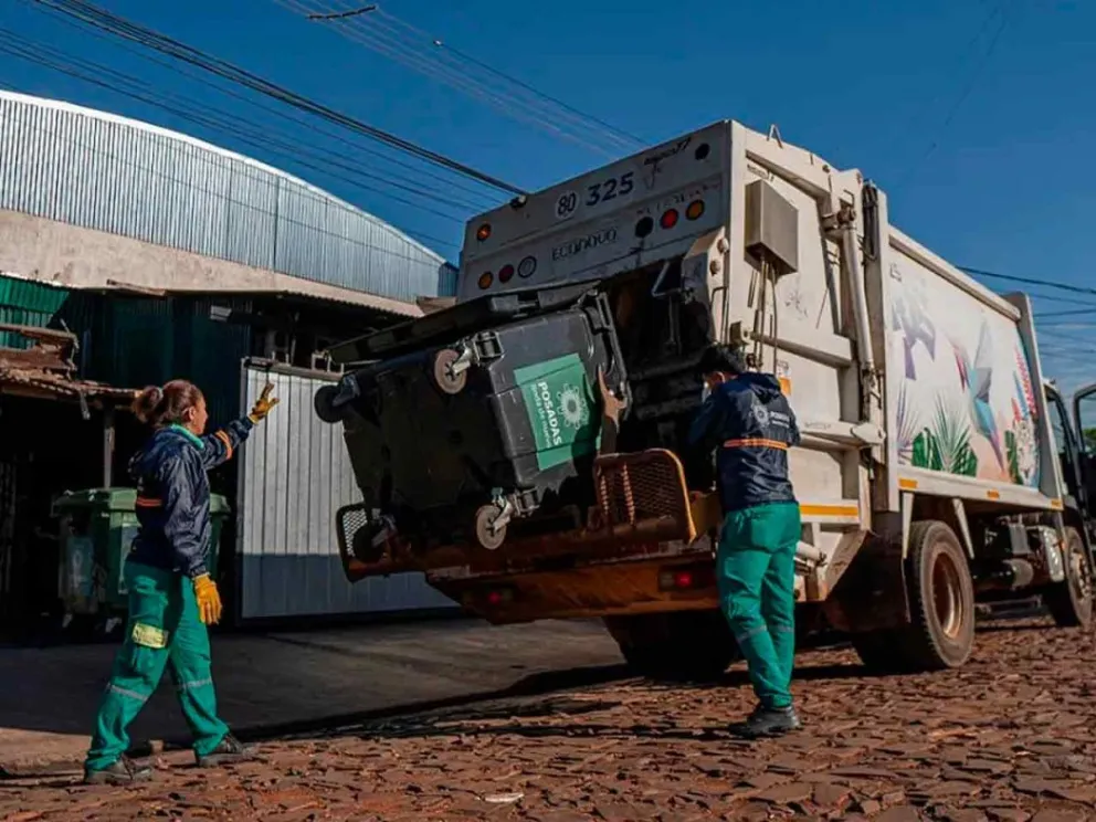 Servicio de recolección de residuos, reducido