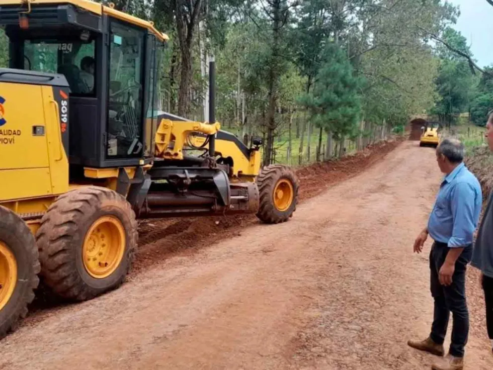 El intendente recorrió las obras