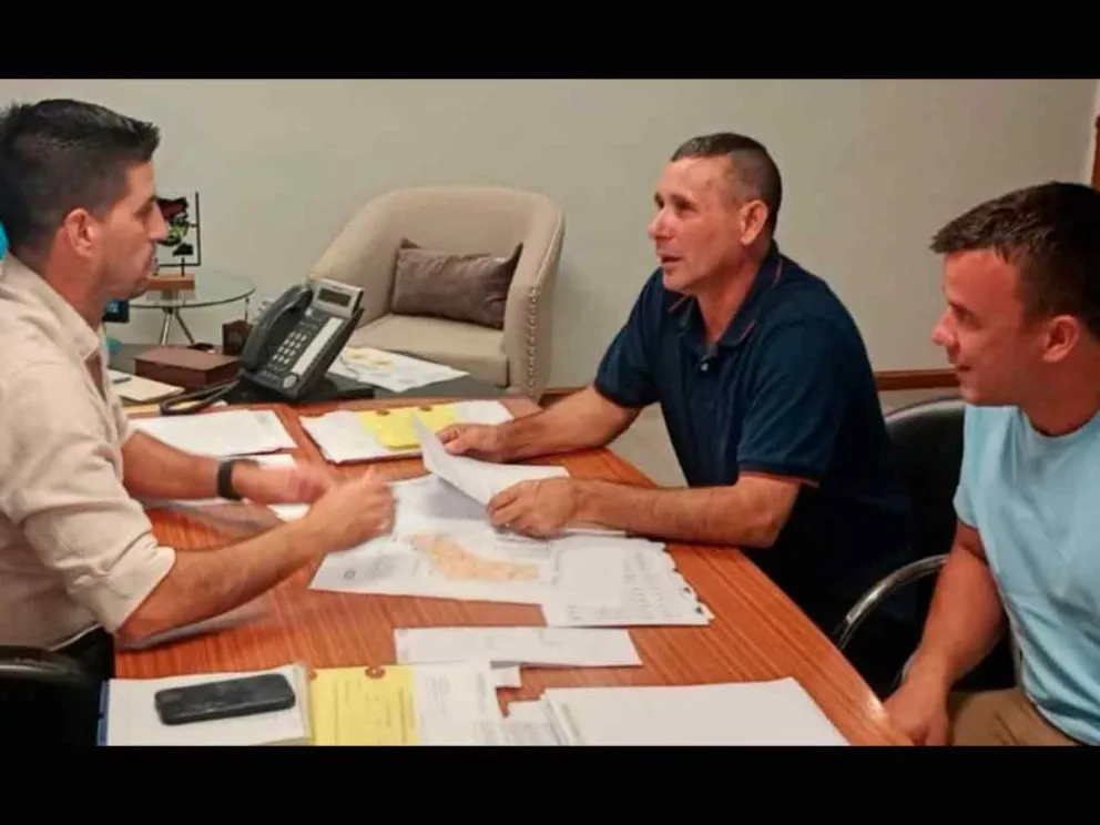 Nicolás Mazal Bazán, Ramón Toledo y Facundo Alves